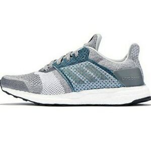 Adidas Womens Ultraboost Running Shoes Sneakers Sz 8.5 Blue Grey sz 8.5